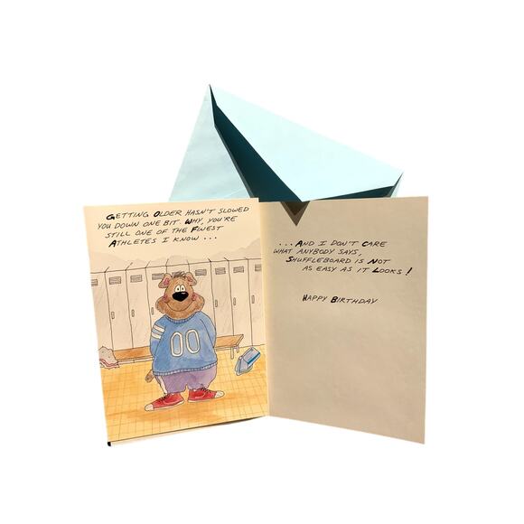 41 New Funny Vintage Characters Birthday Getting Older Greeting Cards Envelopes - Picture 8 of 9